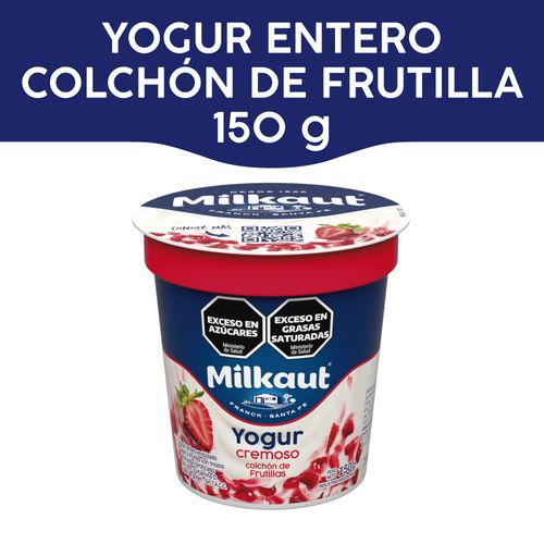 MILKAUT YOGUR C/FRUTAS 150 GR FRUT