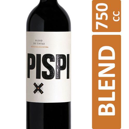 PISPI VINO RED BLEND X750ML