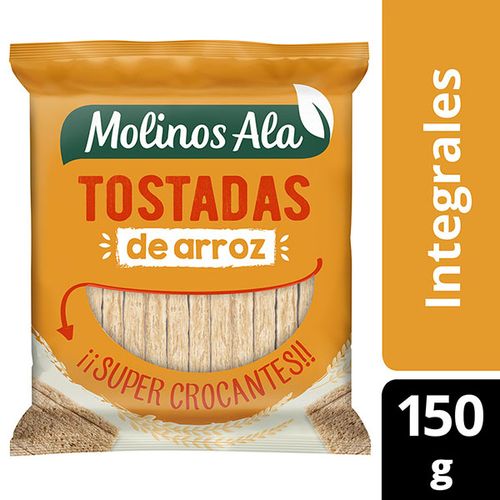 ALA TOSTADAS DE ARROZ INTEGRAL X150G