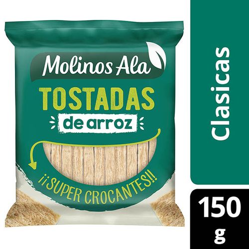 ALA TOSTADAS DE ARROZ CLASICA X150G