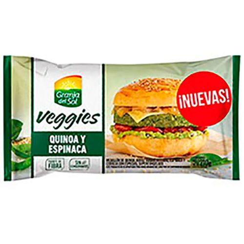 VEGGIES HAMBURGUESA QUIN/ESPIN.4U