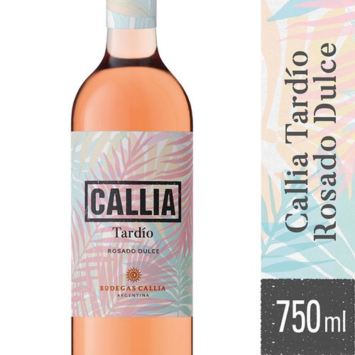 CALLIA VINO TARDIO ROSADO DCE 750CC