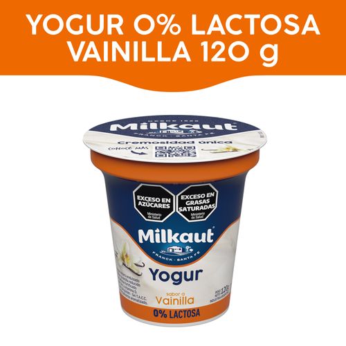 MILKAUT YOGUR RED.LACT.VAI.120G