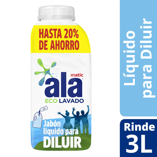 ALA JABON LIQUIDO P/DIL X500CC