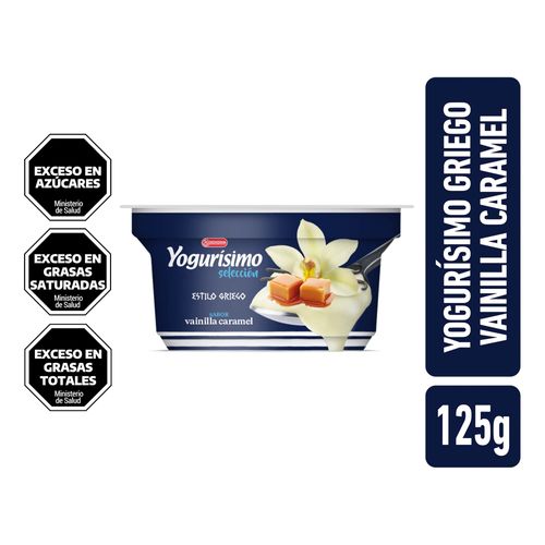 YOGURISIMO E GRIEGO X125G VAINILLA