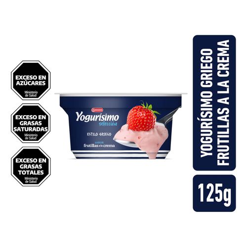 YOGURISIMO E GRIEGO FRUT/CR X125G