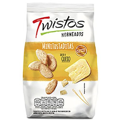 TWISTOS SNACKS MINIT.QUESO 95GR