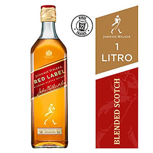 JOHNNIE WALKER WHISKY E ROJA X1LT