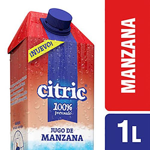 CITRIC JUGO MANZANA T/B X 1LT