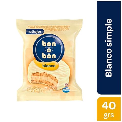 BON O BON ALFAJOR LECHE X40GR