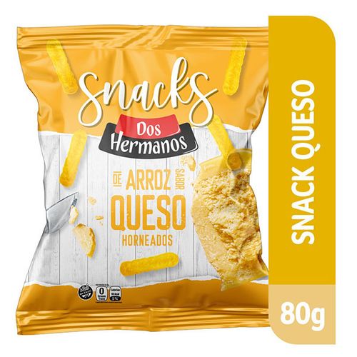 DOS HERMANOS SNACK PALITOS QUESOX80G