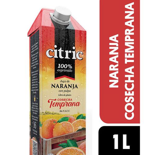 CITRIC JUGO NARANJA X 1LT