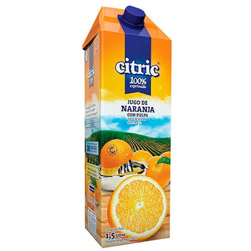 CITRIC JUGO NARANJA X 1.5LT