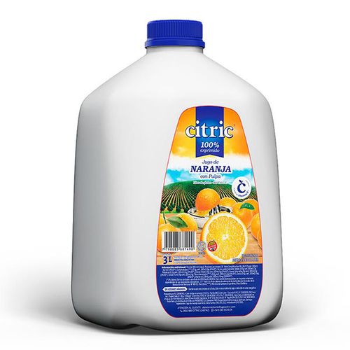 CITRIC JUGO NARANJA  X 3LT