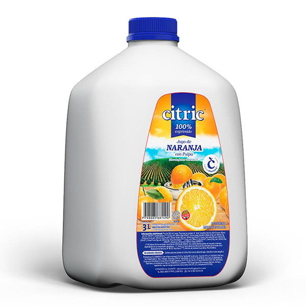 CITRIC JUGO NARANJA  X 3LT
