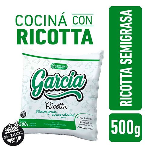 GARCIA RICOTA SEMIGRASA X500G