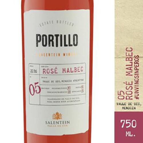 PORTILLO VINO ROSE MALBEC X750CC