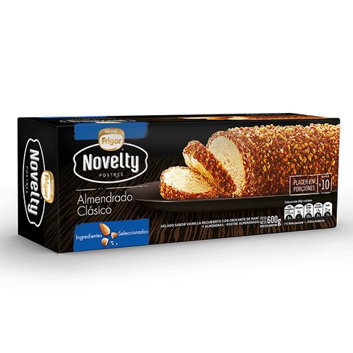 NOVELTY ALMENDRADO X600G