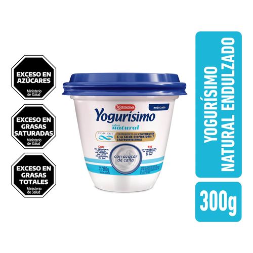 YOGURI.ENT.NATURAL BAT.C/AZ.CAÑA 300G