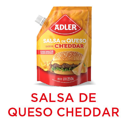 ADLER SALSA QUESO CHEDDAR X250G