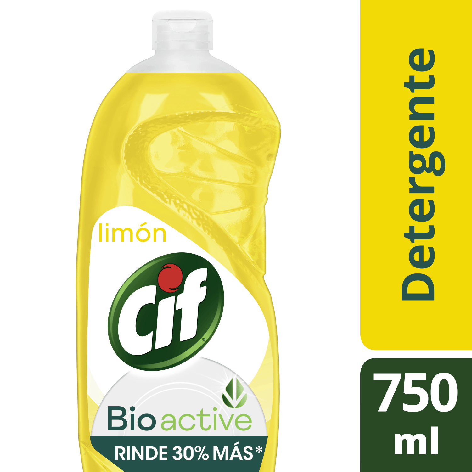 Detergente Cif Bioactive Limón 750 ml - Abastecedor