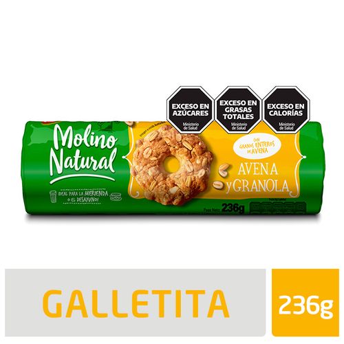 OKEBON GALLETITAS MOL.NAT.A/GRANOLAX236GR