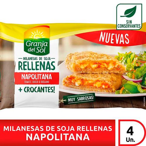 GRANJA DEL SOL MILA.SOJA RELL.NAPO. X380GR