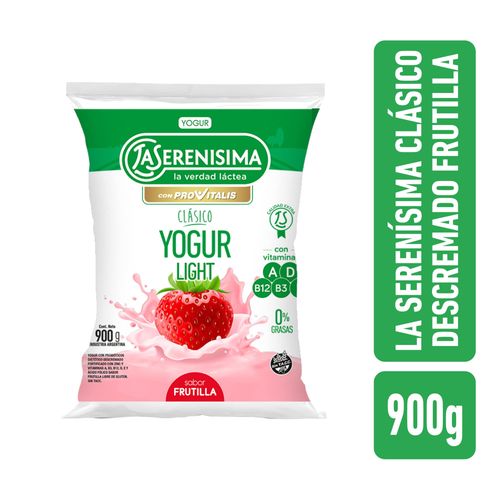 LA SERE CLAS YOGUR DESC FRUT X900ML