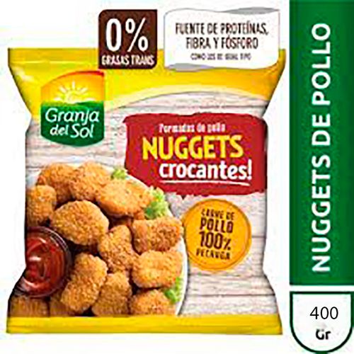 GRANJA DEL SOL NUGGETS POLLO X400G