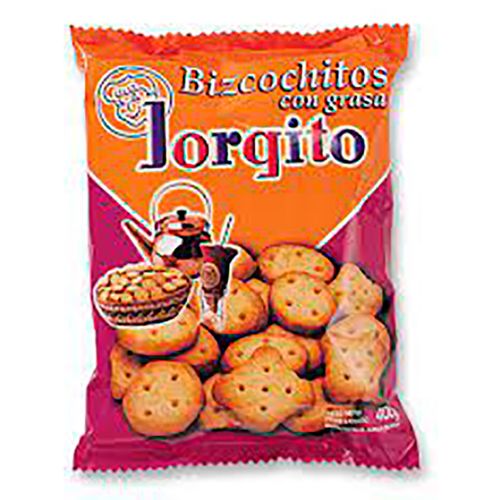 JORGITO BIZCOCHOS GRASA X400GR