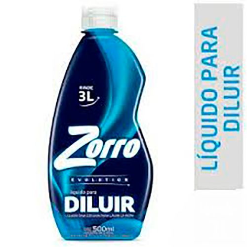 ZORRO JABON LIQUIDO EVOL X500ML C/S