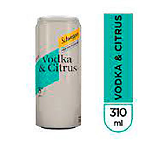 SCHWEPPES VODKA CITRUS 310ML