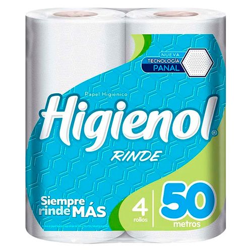 HIGIENOL RINDE PANAL 50MX4