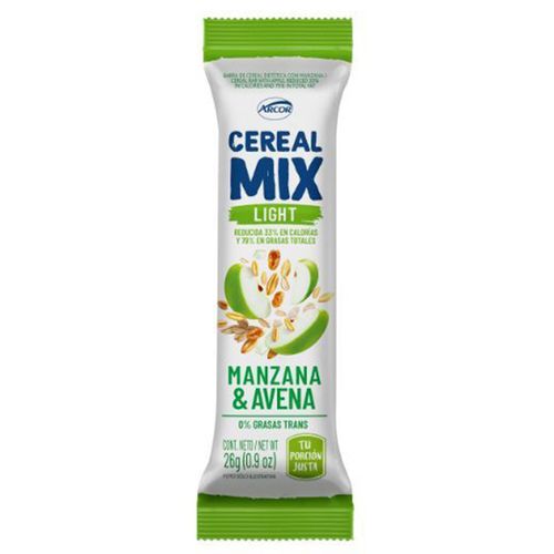 CEREAL MIX BARRA DE CEREAL MZA LIGHT X23G