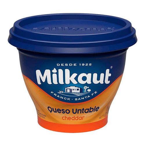 MILKAUT QUESO UNT CHEDDAR X190G