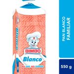 BIMBO PAN BLANCO C/VIT D PAN 550G