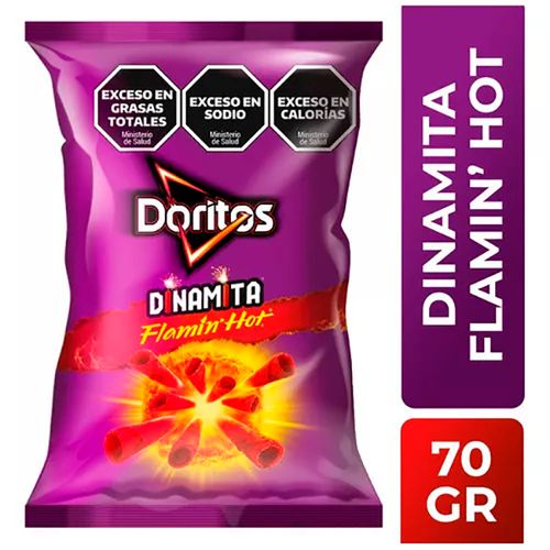DORITOS DINAMITA FLA.HOT X82GR