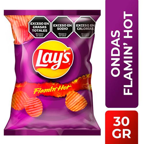 LAYS FLAM.HOT PAPAS FRITAS X30G