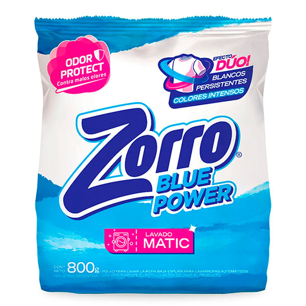 ZORRO-JAB.BLUEP.POLVO-MATIC-X800GR