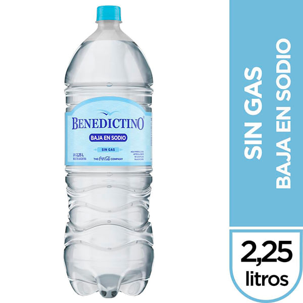 BENEDICTINO-AGUA-S-GAS-X2.25L