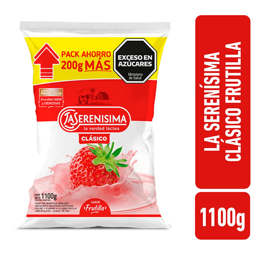 LA SERE CLAS YOG BEB FRUT X1100G