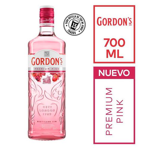 GORDONS PINK GIN X700CC