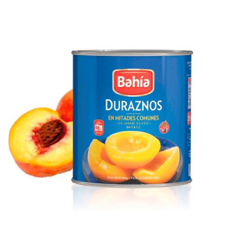 BAHIA DURAZNO EN MITAD X800GR