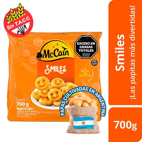 MC CAIN PAPAS SMILES X700G