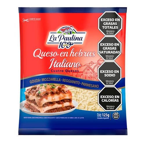 LA PAULINA QU.HEBRAS ITAL.X125G
