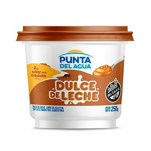 PUNTA DEL AGUA DULCE DE LECHE 250GR