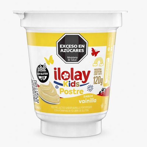 ILOLAY POSTRE VAINILLA X120G