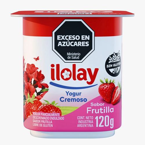 ILOLAY YOGUR CREM.ENT.FRUT.X120G