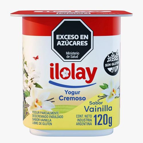 ILOLAY YOGUR CREM.ENT.VAI.X120G