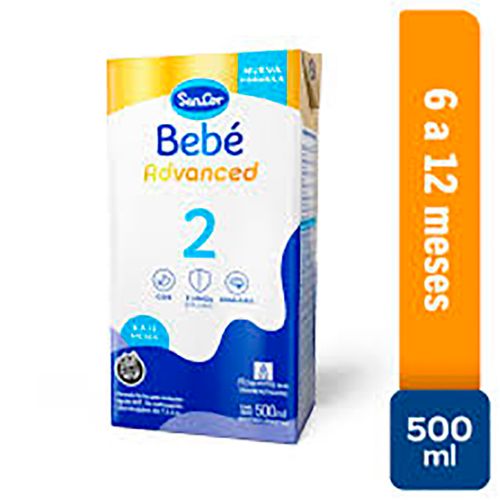SANCOR BEBE 2 ADVANCED X500ML